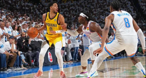 Pacers vencem Thunder no último lance e lideram Finais da NBA