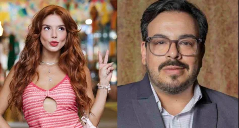 Giovanna Lancellotti e Luis Lobianco duelam no "Batalha do Lip Sync"