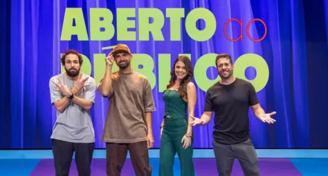 Globo lança “Aberto ao Público”, novo programa de humor com plateia ativa