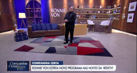 Ronnie Von ganha mais espaço na RedeTV! com novas edições de talk show
