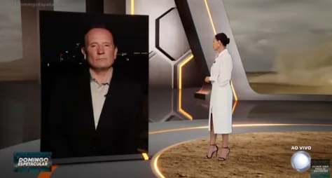 Com Roberto Cabrini in loco na guerra do Irã, o Domingo Espetacular é superado pelo Programa Silvio Santos