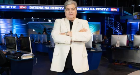 Datena comenta bastidores na RedeTV! e admite dificuldades de adaptação
