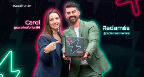 Carol e Radamés são os campeões do "Power Couple Brasil"