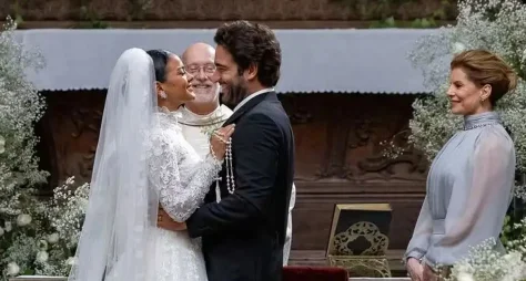 Casamento de Maria de Fátima e Afonso impulsiona audiência de “Vale Tudo”