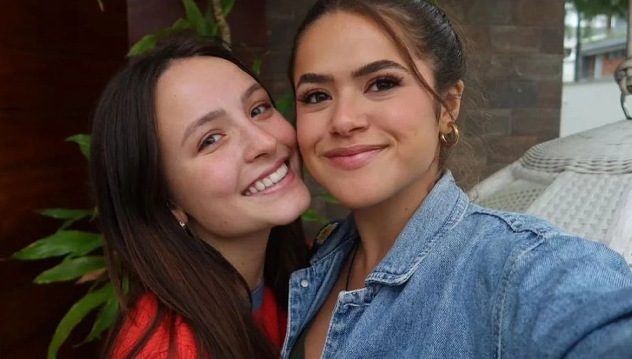Larissa Manoela e Maisa Silva. Foto: Reprodução/Instagram