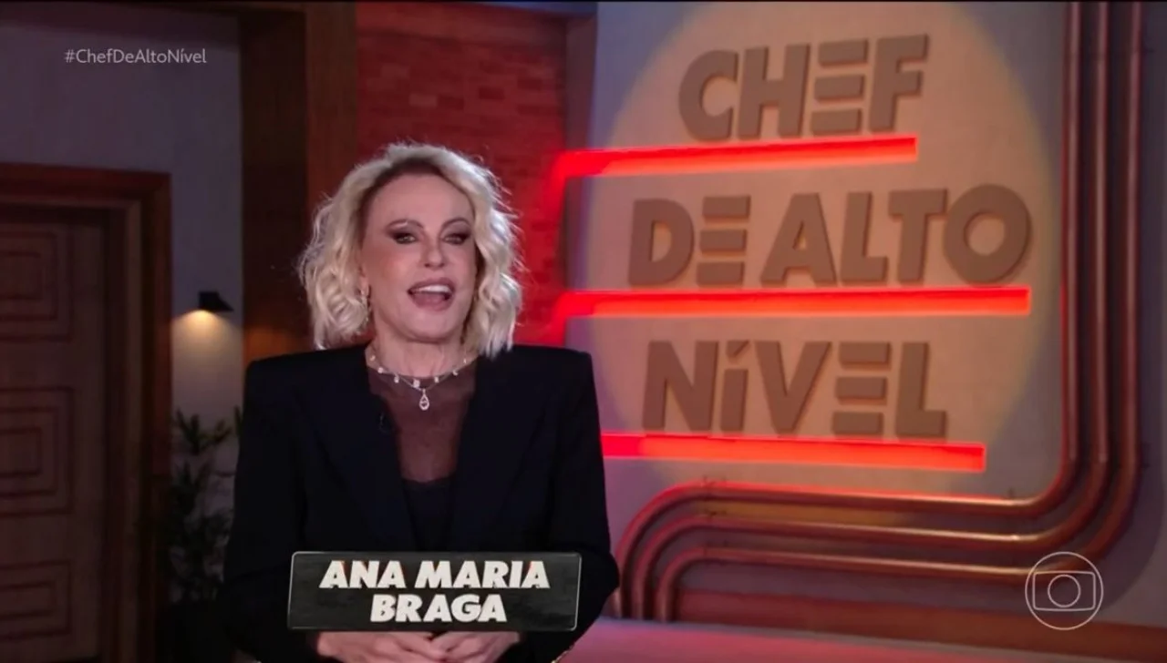 Ana Maria Braga no Chef de Alto Nível. Foto: Globo