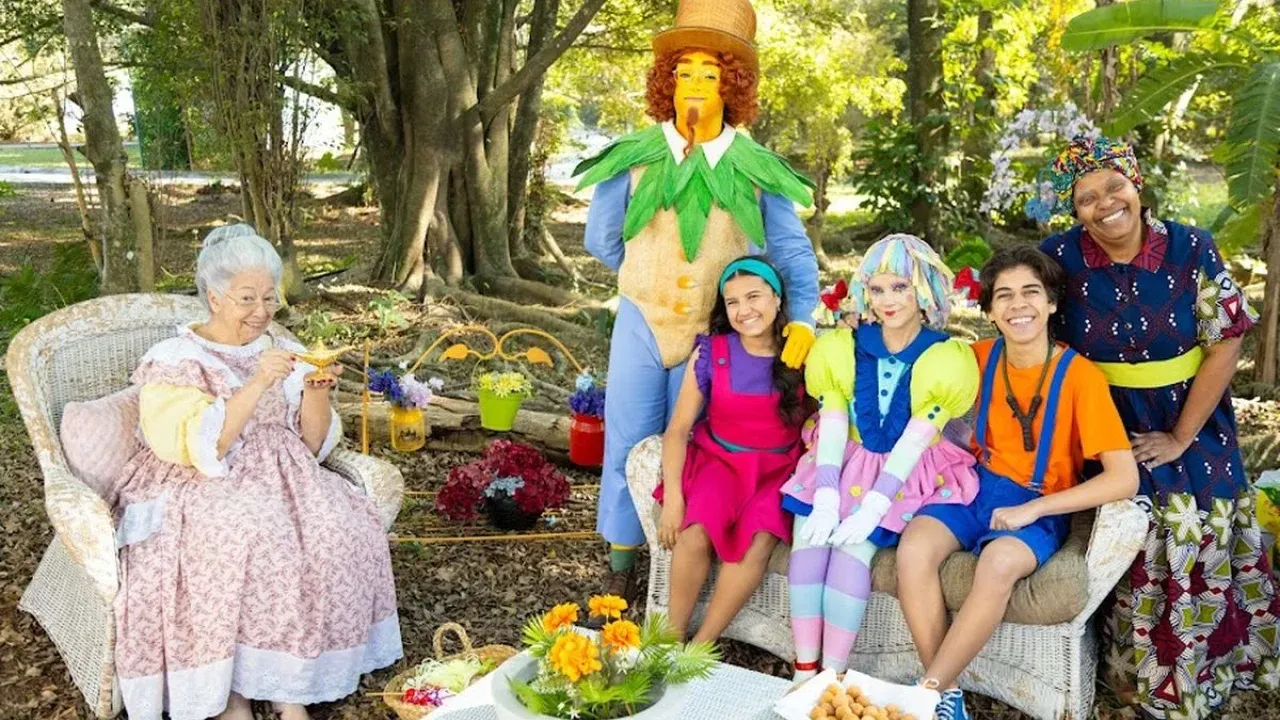 Turma de “O Picapau Amarelo”