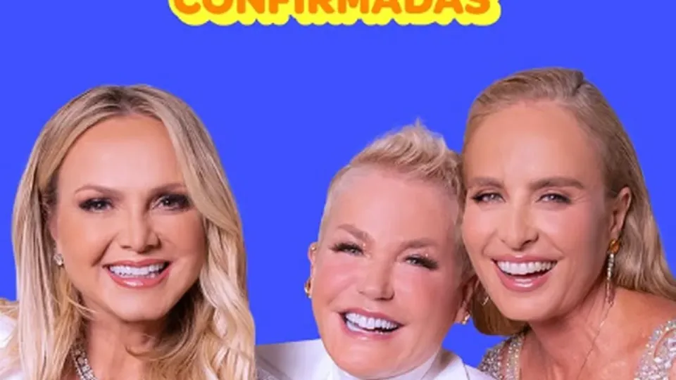 Eliana, Xuxa e Angélica serão as apresentadoras do Criança Esperança