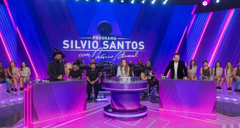 Alexandre Pires e João Silva são os destaques do Programa Silvio Santos