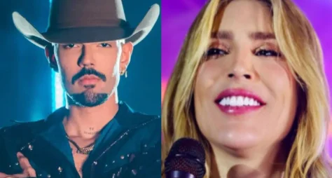 Os cantores Luan Pereira e Manu Bahtidão estarão na Dança dos Famosos 2025