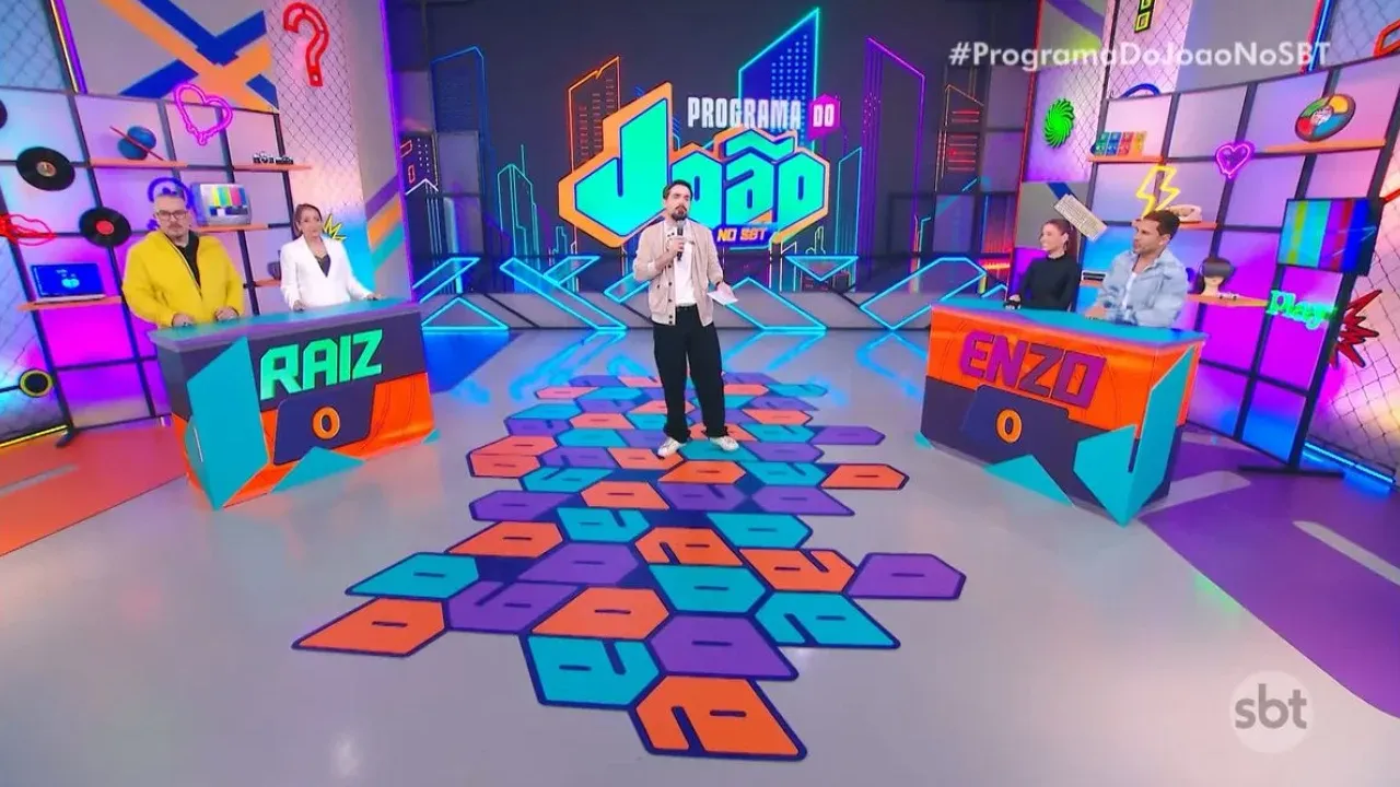 Programa do João estreia no SBT com audiência baixa e perde para Record