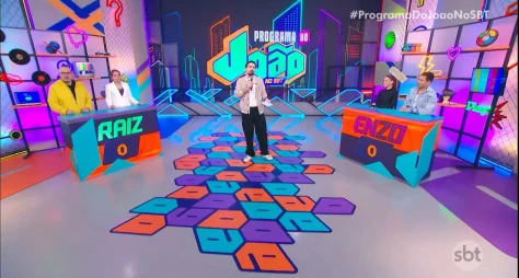 Programa do João estreia no SBT com audiência baixa e perde para Record