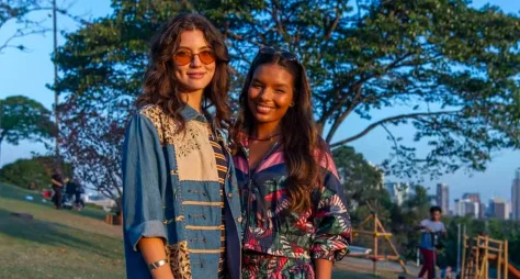 Alanis Guillen e Mell Muzzillo gravam primeiras cenas de "Três Graças"