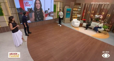 Leo Dias estreia na Band e garante crescimento de audiência no Melhor da Tarde