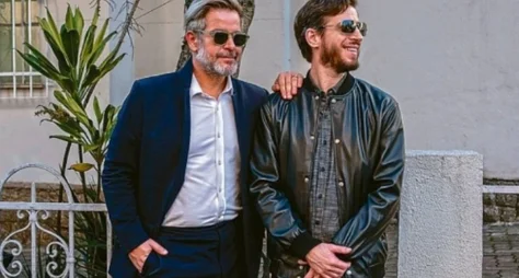 Murilo Benício e Rodrigo García vivem dupla criminosa em “Três Graças”