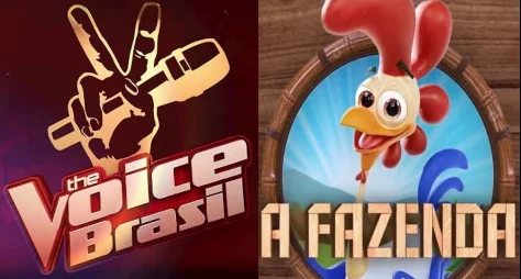 A Fazenda 17 e The Voice Brasil voltam a disputar audiência a partir de outubro