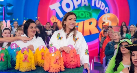 SBT traz de volta “Topa Tudo por Dinheiro” com Patrícia Abravanel