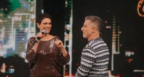 Luciano Huck recebe Malu Galli no júri artístico da Dança dos Famosos
