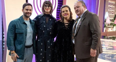 Narcisa Tamborindeguy invade estreia do “MasterChef Confeitaria”