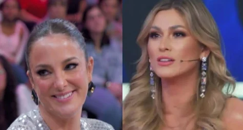 Globo pode trocar Lívia Andrade por Ticiane Pinheiro no Domingão com Huck