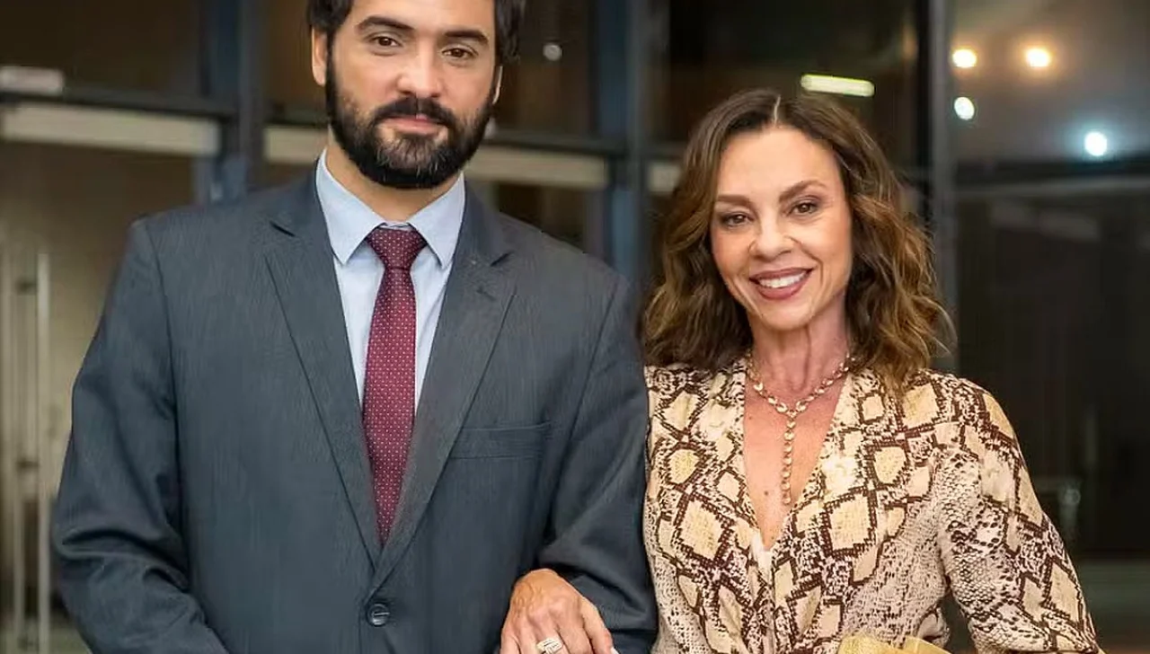 Carla Marins e Túlio Starling vivem mãe e filho em Três Graças”