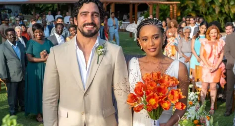 Casamento de Raquel e Ivan encerra remake de “Vale Tudo”