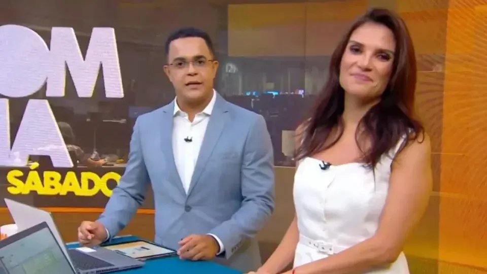 Sabina Simonato e Marcelo Pereira devem deixar o “Bom Dia Sábado”