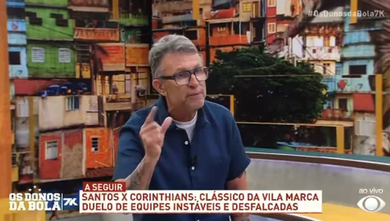 Neto. Foto: Os Donos da Bola - Reprodução/Band