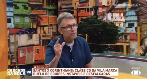 Craque Neto reage com indignação a comentário irônico de William Bonner sobre a Band