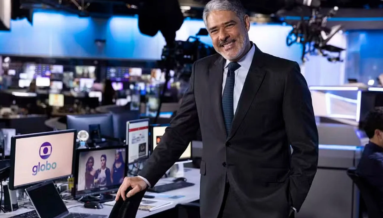 William Bonner vai se despedir da bancada do Jornal Nacional no próximo dia 31