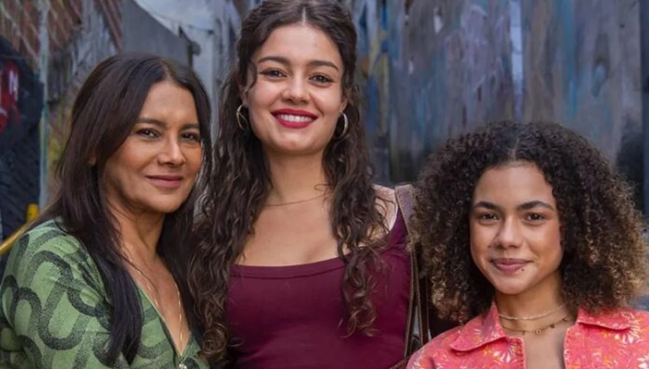 Ligia, Gerluce e Joélly. Foto: TV Globo/Estevam Avellar
