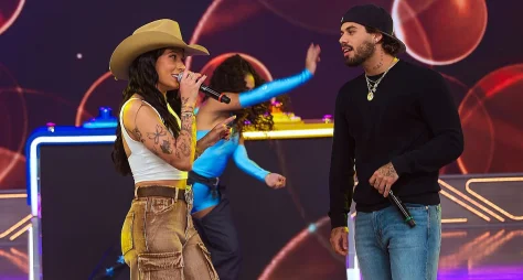 SBT lidera a audiência com o Domingo Legal e o selinho de Ana Castela e Zé Felipe