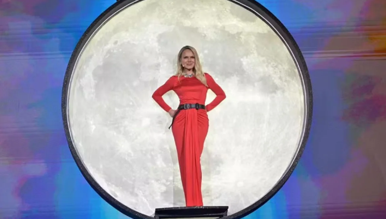 Eliana no Upfront Globo 2026. Foto: Globo/Renato Pizzutto