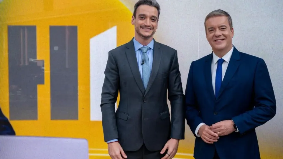 Roberto Kovalick se despede e passa o ‘Hora 1’ a Tiago Scheuer