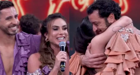 Luciano Huck convida Nicole Bahls a seguir no ‘Domingão’ após eliminação