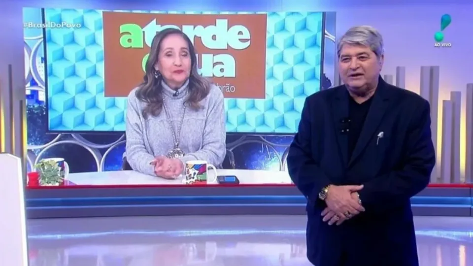 RedeTV! negocia mudança na grade para unir Sonia Abrão e Datena em dobradinha vespertina