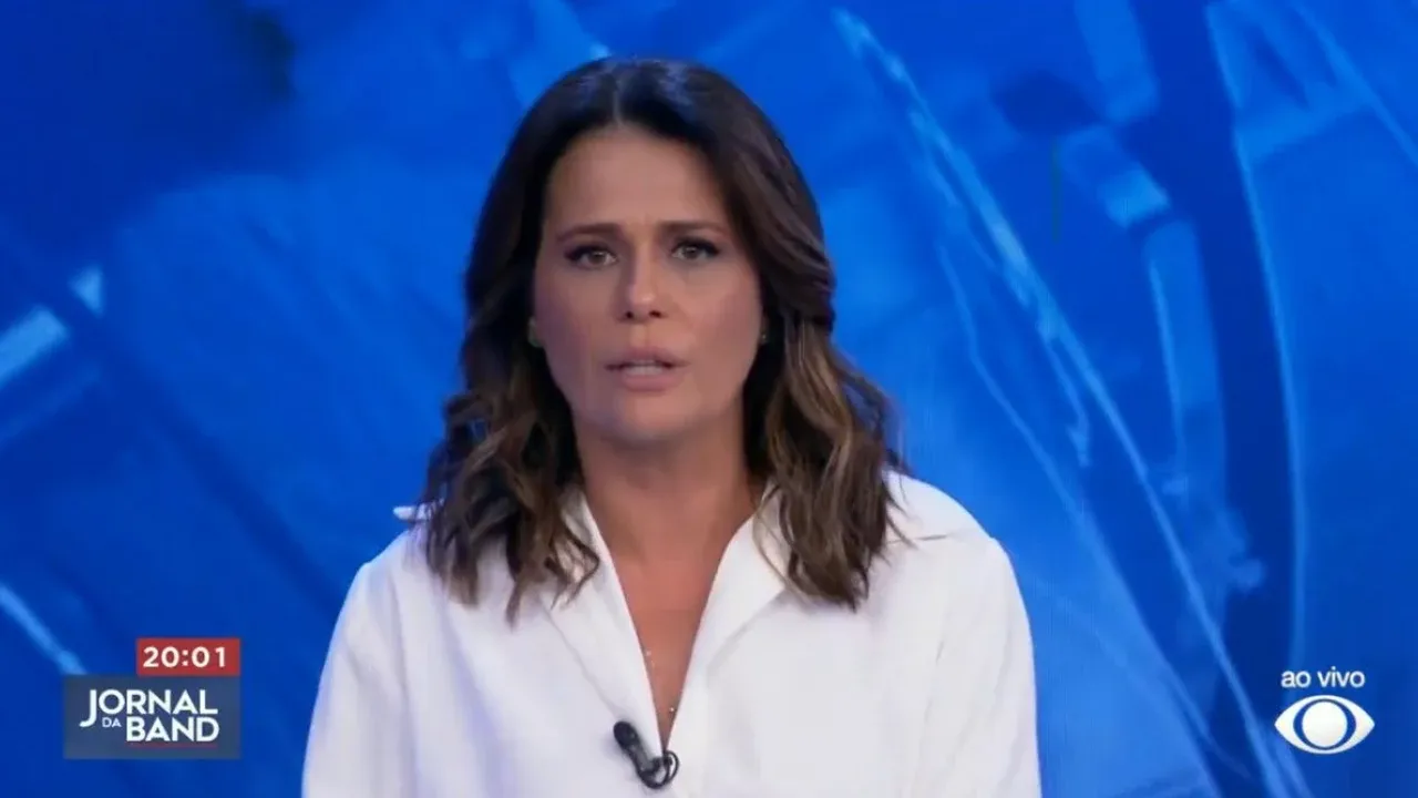 Band garante permanência de Adriana Araújo no ‘Jornal da Band’ até 2027