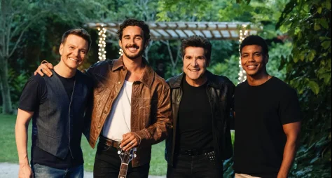 Daniel e Michel Teló gravaram uma participação em 'Coração Acelerado'