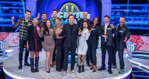 'Acerte ou Caia!' reúne Joaquim Lopes, Israel Novaes e Gabriel Gava