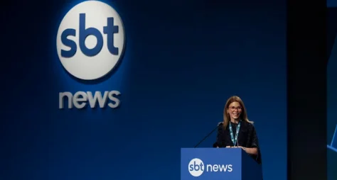 SBT News estreia com holograma de Silvio e presença de Lula e Moraes