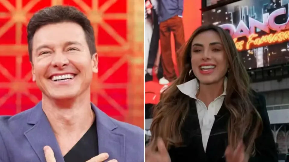 Rodrigo Faro e Nicole Bahls participam do amigo oculto do 'Fantástico'