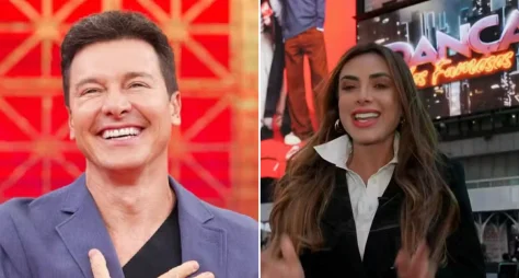 Rodrigo Faro e Nicole Bahls participam do amigo oculto do 'Fantástico'