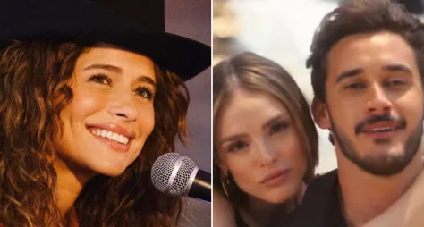 Agrado, João Raul e Naiane têm passado cruzado em nova novela sertaneja