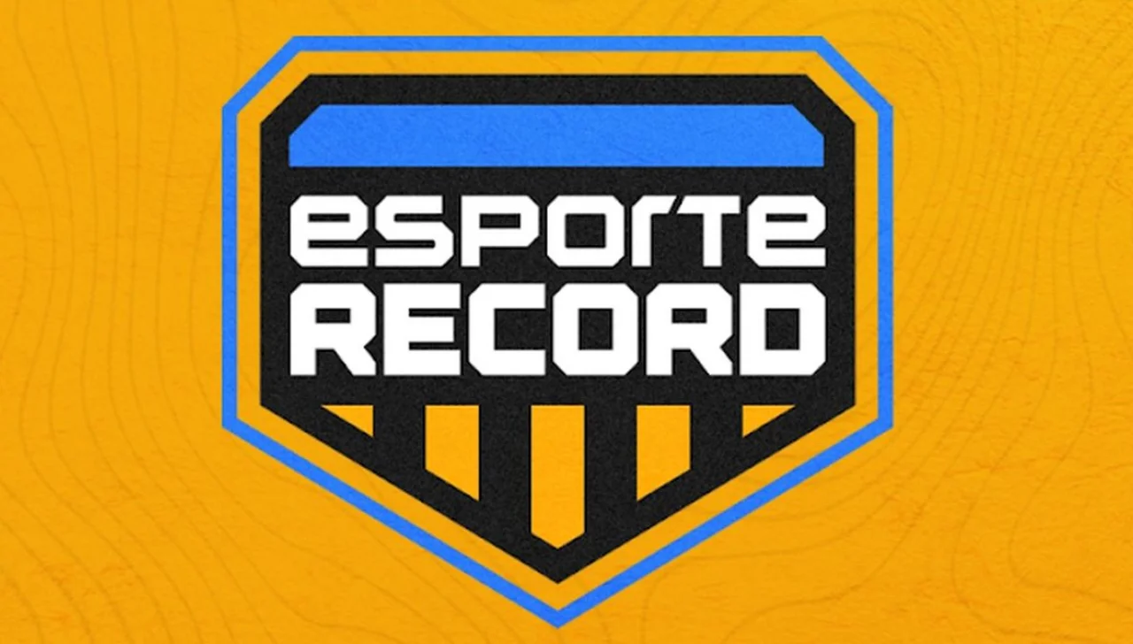 Estreia da inteligência artificial como comentarista virtual no 'Esporte Record' 1 Foto: Reprodução/Record
