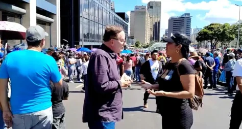 Estratégia de segurança de Roberto Cabrini na Venezuela é revelada na Record