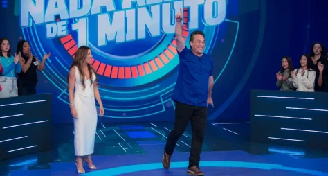 Juninho Bill em Busca de R$ 300 mil no 'Nada Além de 1 Minuto Celebridades' do SBT