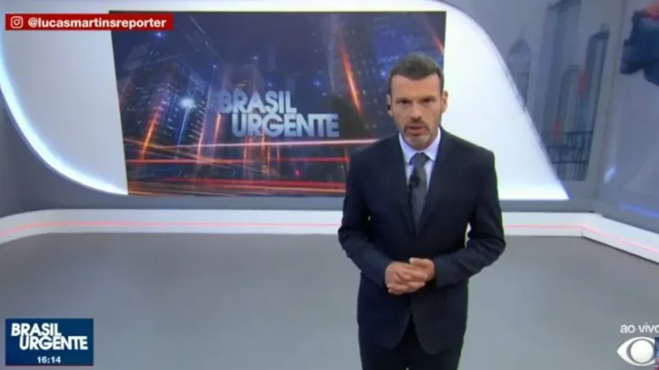Cobertura das chuvas impulsiona audiência do 'Brasil Urgente' em SP