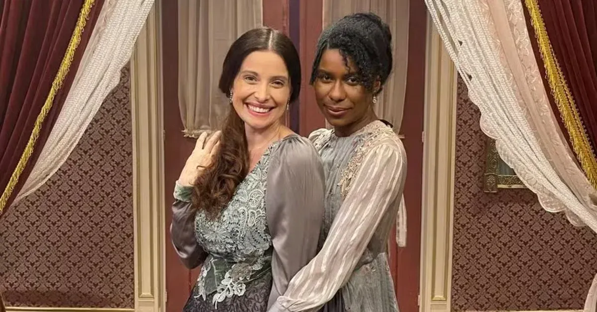 Bruna Spínola e Indira Nascimento vivem casal em 'Dona Beja'