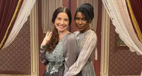 Bruna Spínola e Indira Nascimento vivem casal em 'Dona Beja'