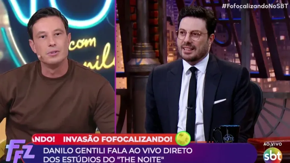Danilo Gentili renova contrato com SBT e confirma permanência no 'The Noite'